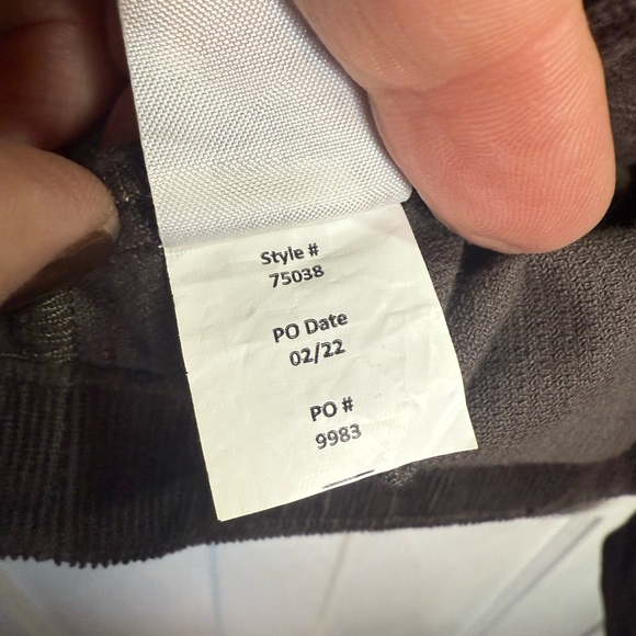 EQL In Motion Brown Corduroy Jacket New with Tag W1119 Size L - Picture 8 of 10